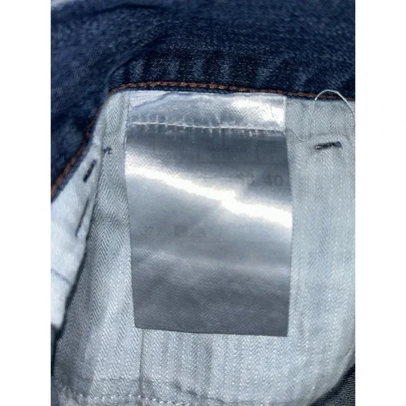 Canali 1934 Mens Jeans Size 58 Blue Italian Denim Straight Leg 38x33 Luxury - Picture 5 of 14